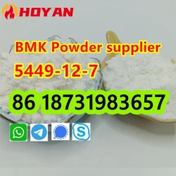 BMK Powder, CAS 5449-12-7, New BMK Glycidic Acid powder Large inventory Safe Ship